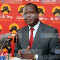 Jubilee party Secretary General Raphael Tuju