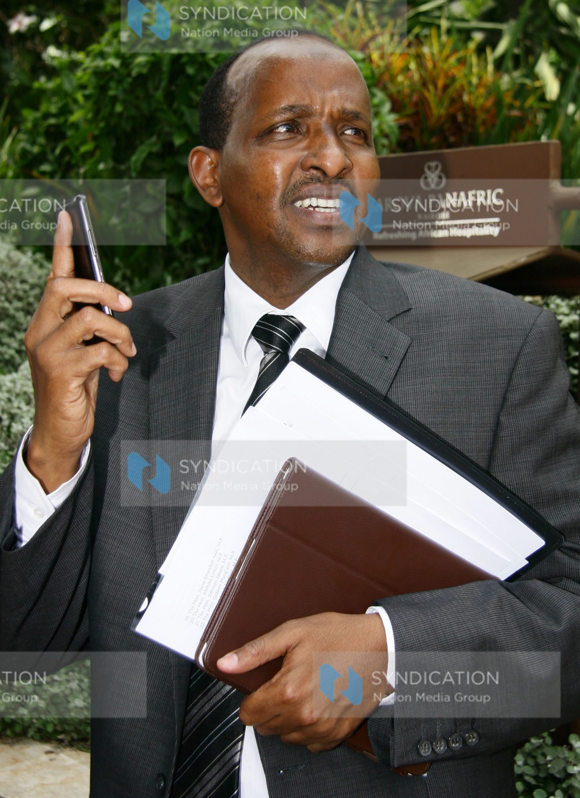 National Assembly Majority leader Aden Duale