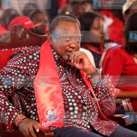 Jubilee Party Leader and former President Uhuru Kenyatta