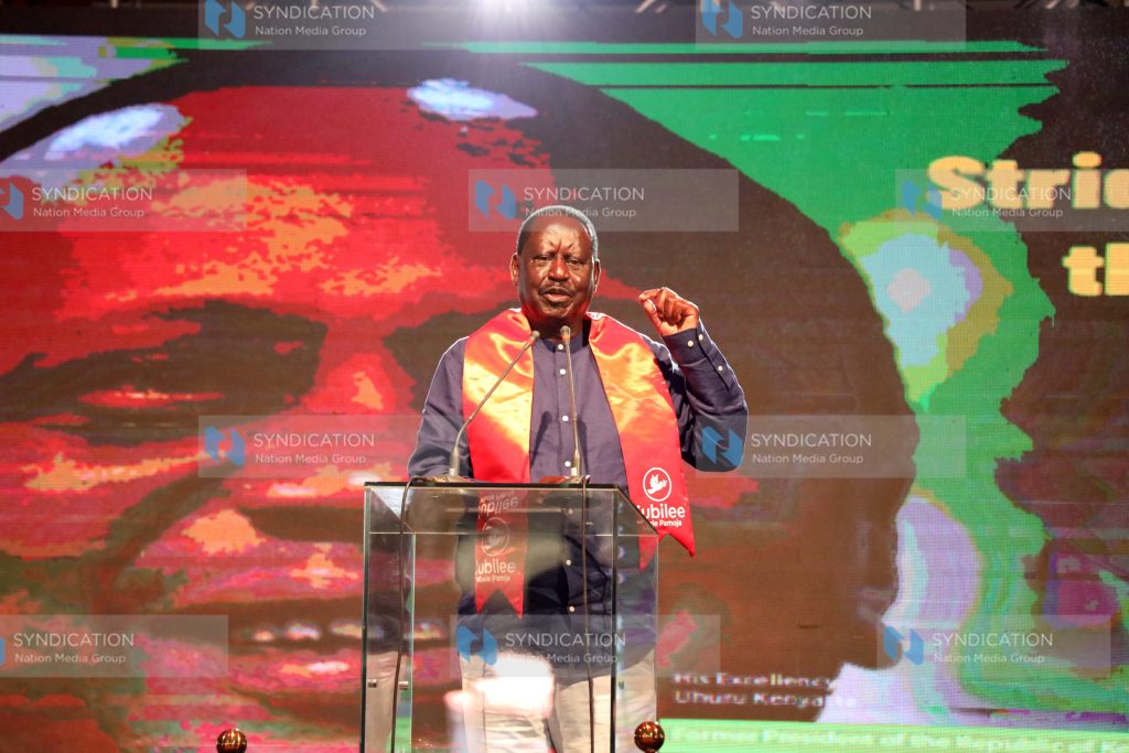 ODM leader Raila Odinga