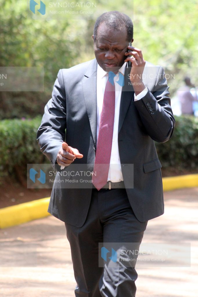 Former minister, Raphael Tuju