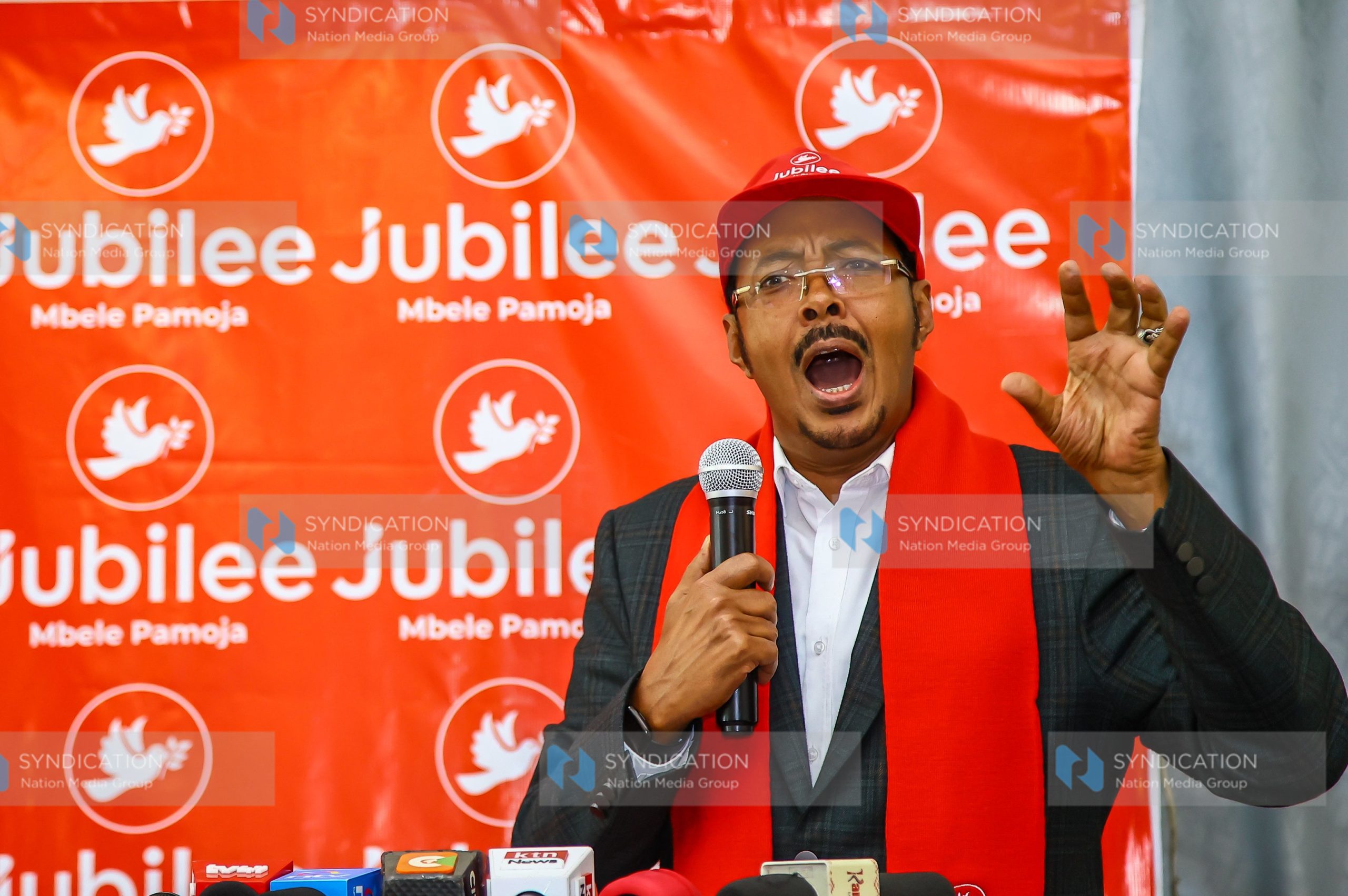 Jubilee Party Vice Chairman Adan Keynan