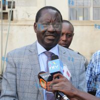 Former Prime Minister Raila Odinga