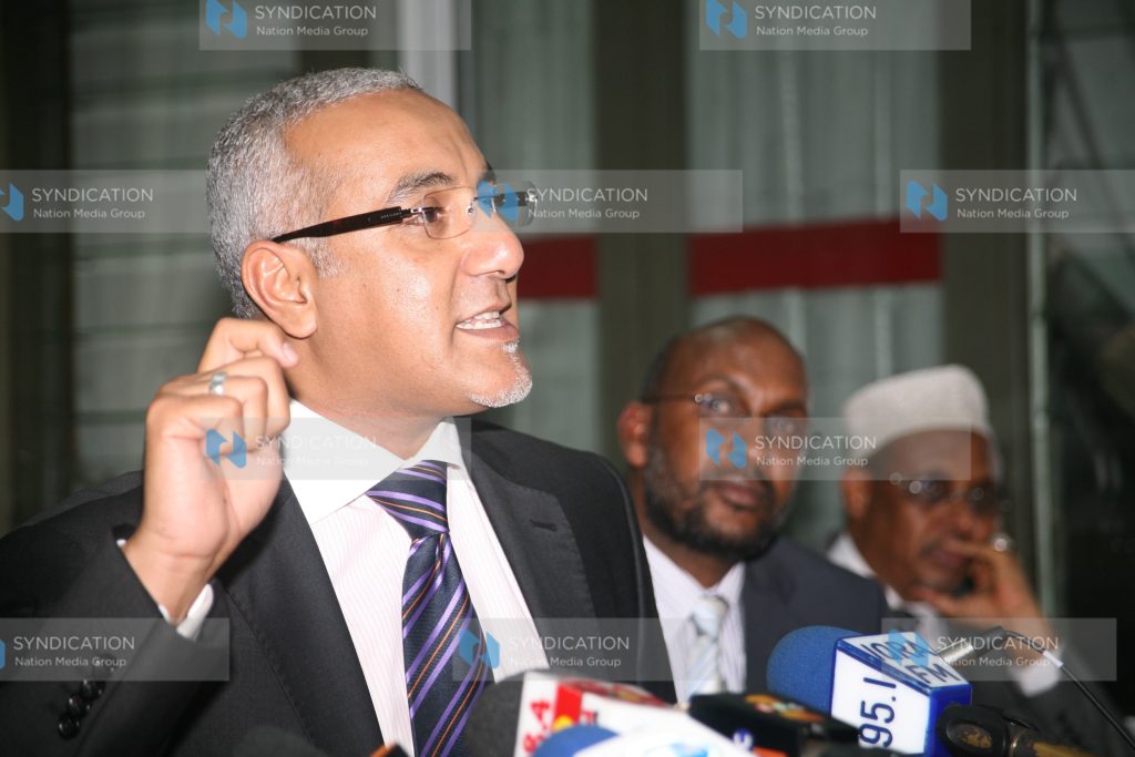 Tourism minister Najib Balala
