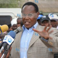 Internal Security minister George Saitoti