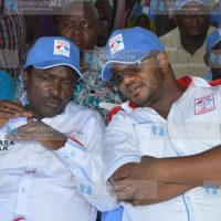 Kalonzo Musyoka with Mombasa County Senator Hassan Omar