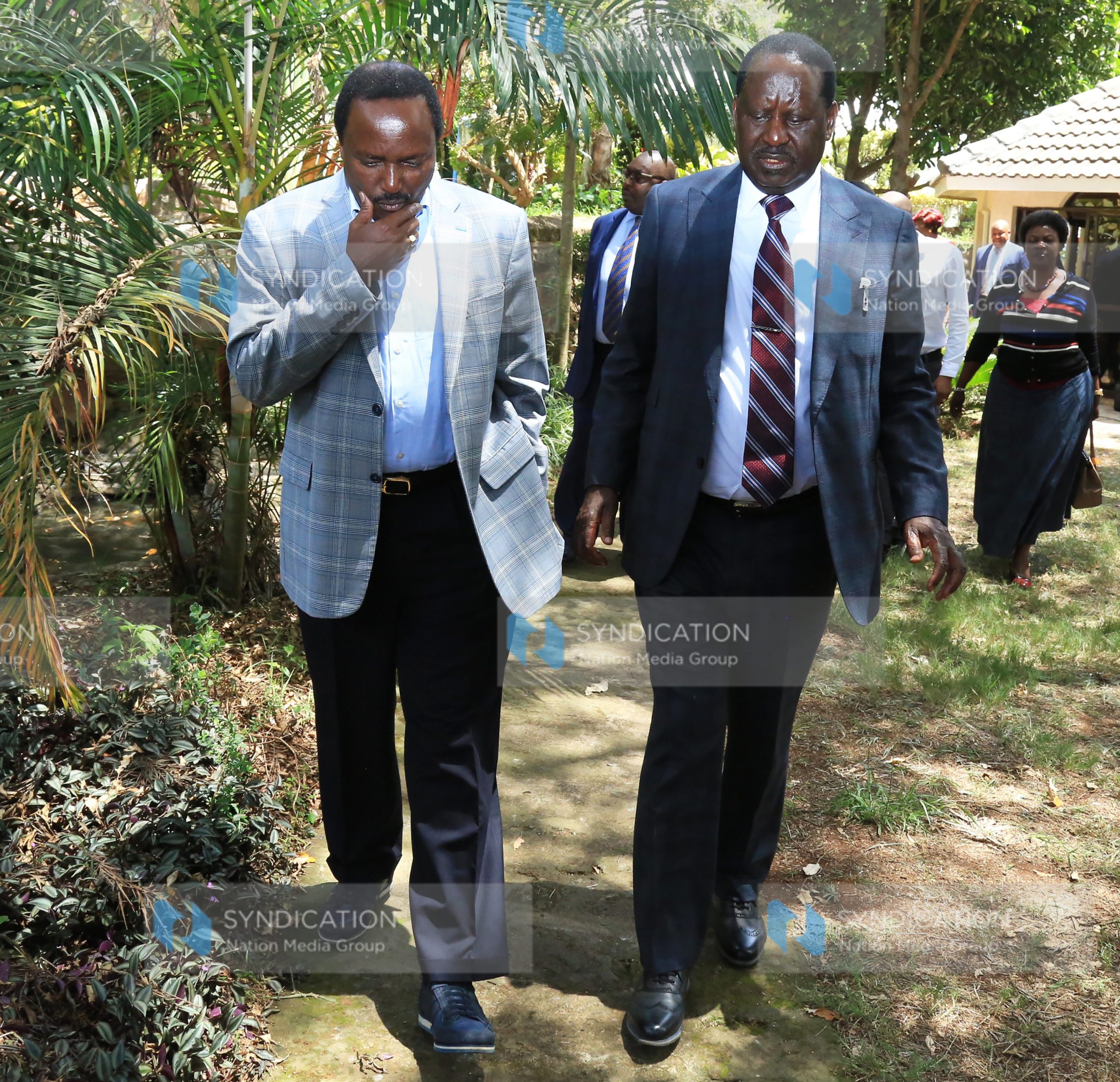 Raila Odinga visits and condoles with Wiper Leader Hon. Kalonzo Musyoka