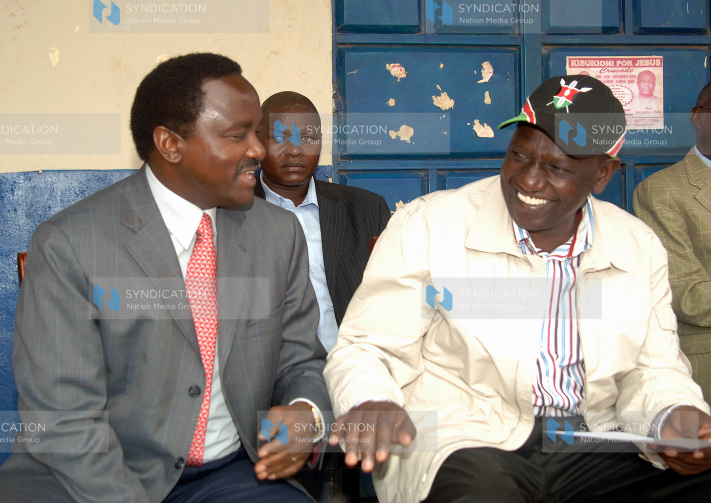 Seed distribution exercise in Kisukioni, Kangundo constituency