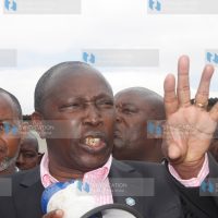 Starehe MP Maina kamanda addresses his constituency members