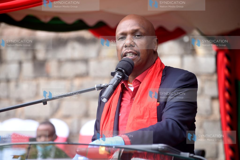 Launch of the party’s digital membership recruitment drive at KANU headquarters