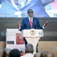 President William Ruto delivers his speech