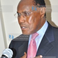 Acting foreign affairs Minister George Saitoti. KEPSA