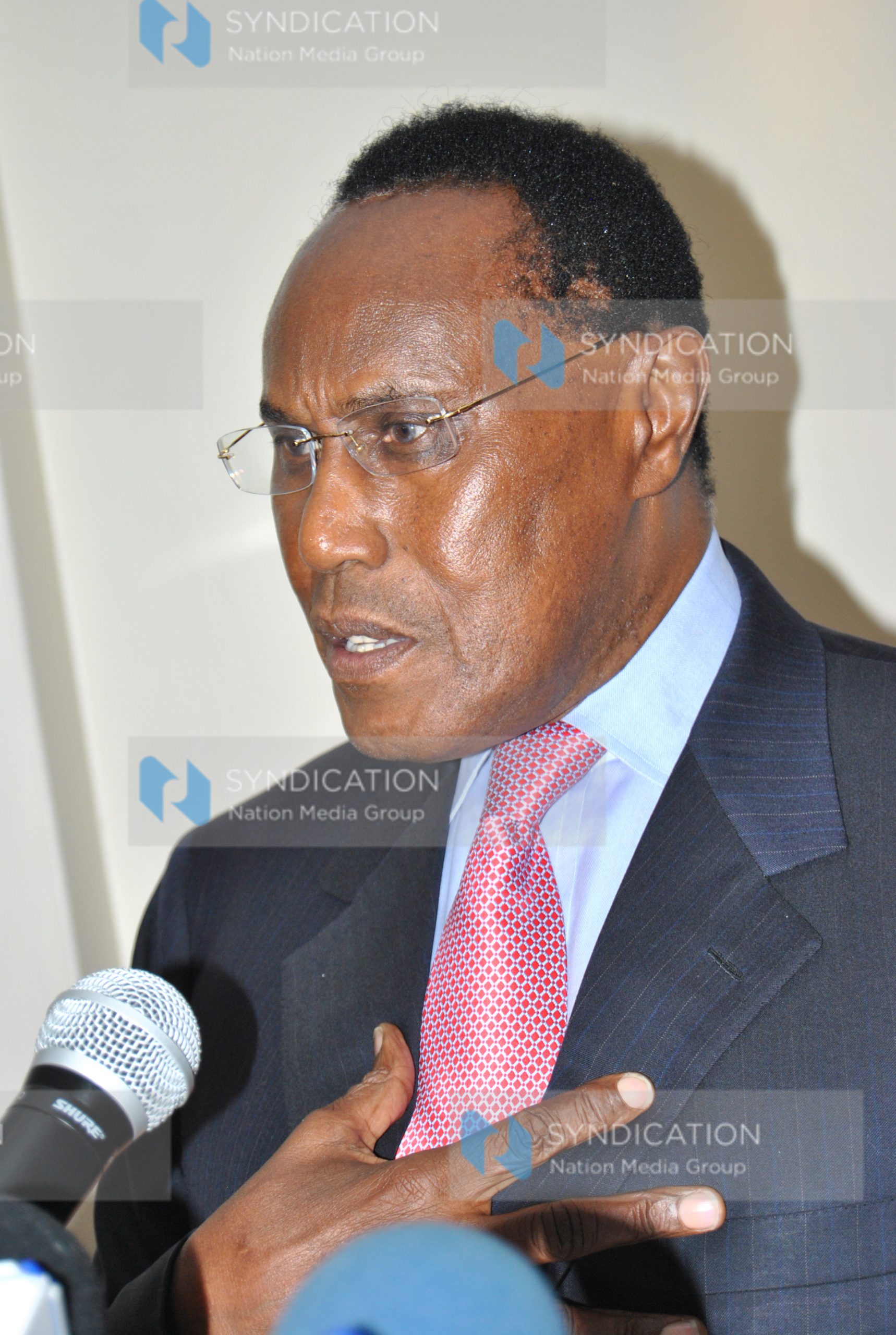 Acting foreign affairs Minister George Saitoti. KEPSA