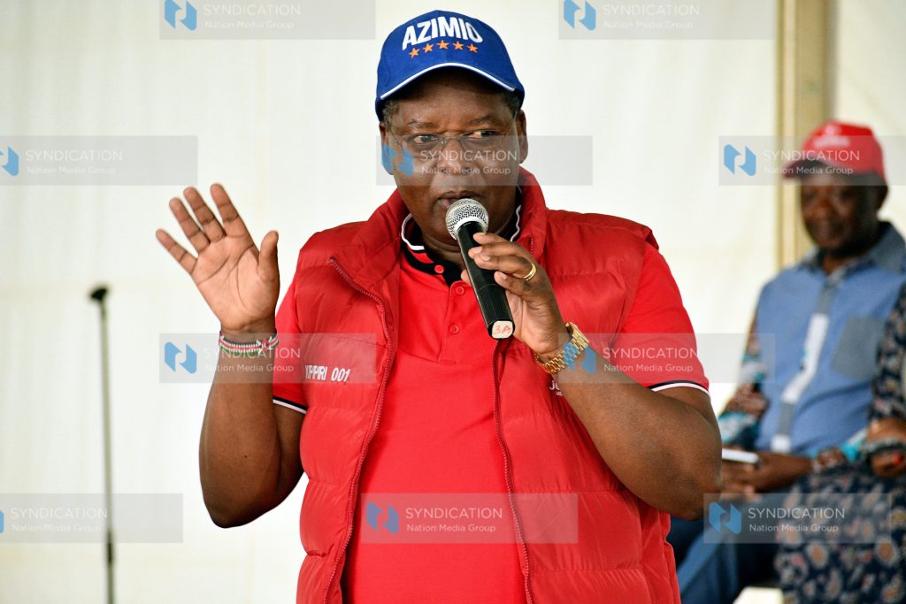 Kiambu County Aspirants under the Azimio la Umoja coalition meeting