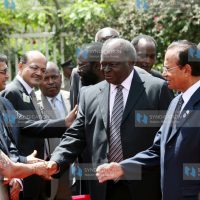 Official opening of the Kanubhai Babla house for the hospital's Eye Bank unit