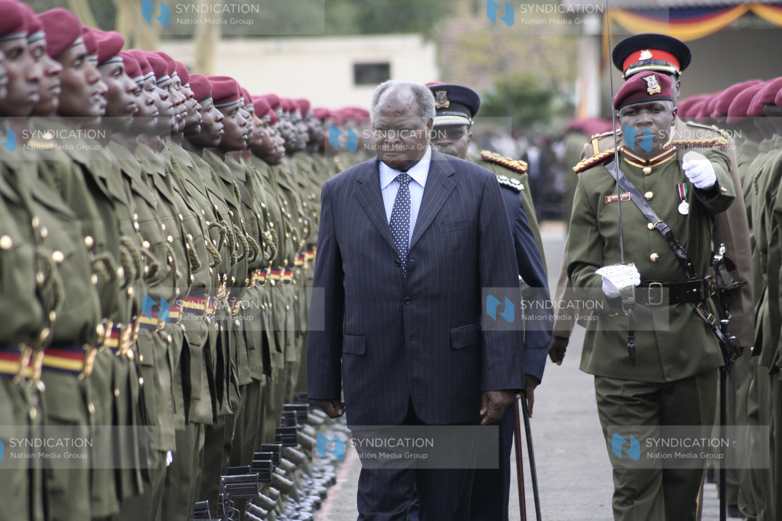 GSU pass-out parade in Embakasi