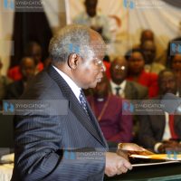 Bell-ringing ceremony at the Nairobi Stock Exchange at Nation Centre