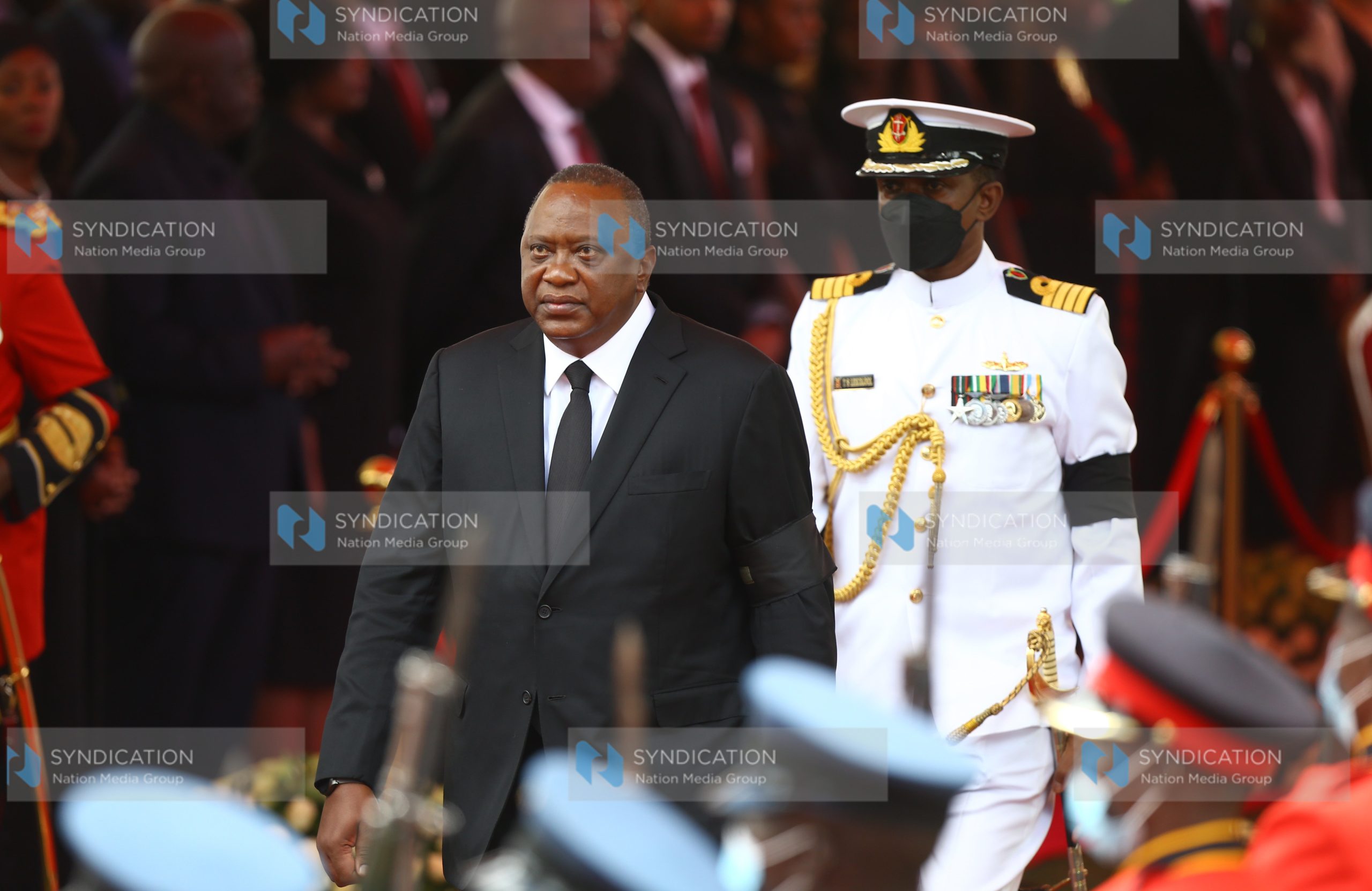 President Uhuru Kenyatta at Nyayo National Stadium