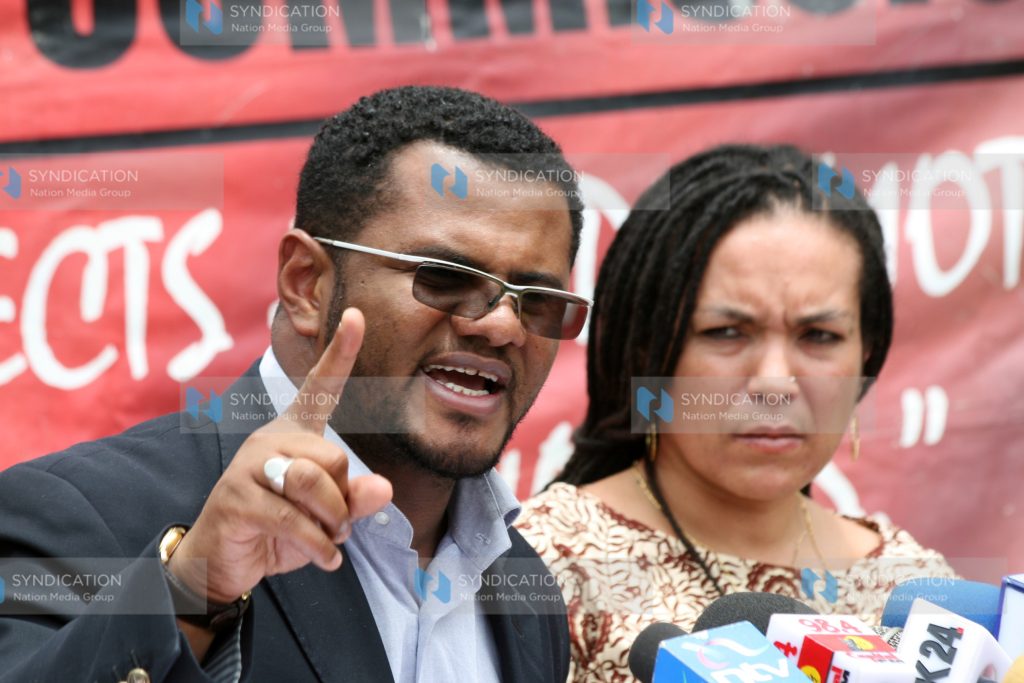 Hassan Omar of the Kenya National Commission on Human Rights