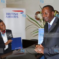 Official re-opening of the British airways Airport Lounge at JKIA