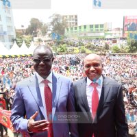 Swearing in ceremony at Riverland Stage