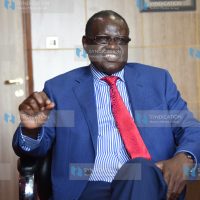 Meru Governor Kiraitu Murungi during an interview