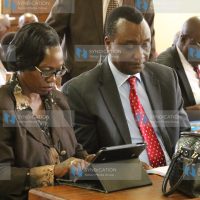 Martha Karua and her lawyer Gitobu Imanyara