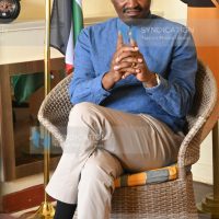 Mwangi Kiunjuri during a one in one interview at his office