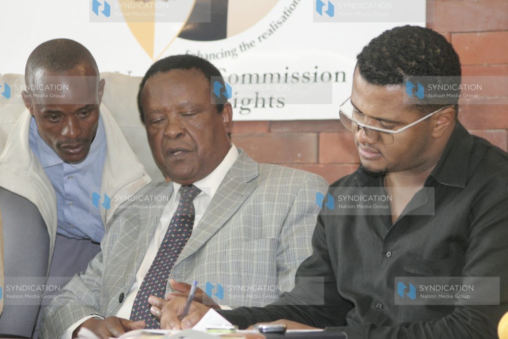 Media briefing at KNHCR offices