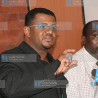 A press conference on the security chapter of the harmonised draft constitution