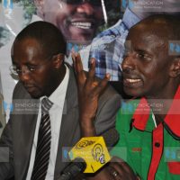 Press conference at Kenya Methodist University