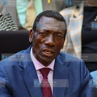 (KNUT) Secretary General Collins Oyuu