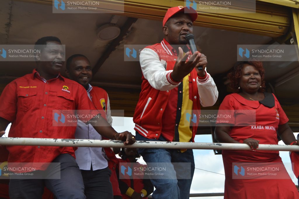 Jubilee Party campaign caravan dubbed 'Mbele Iko Sawa'