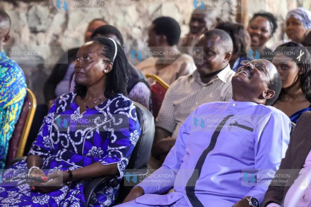 Kalonzo Musyoka and Narc Kenya Leader Martha Karua