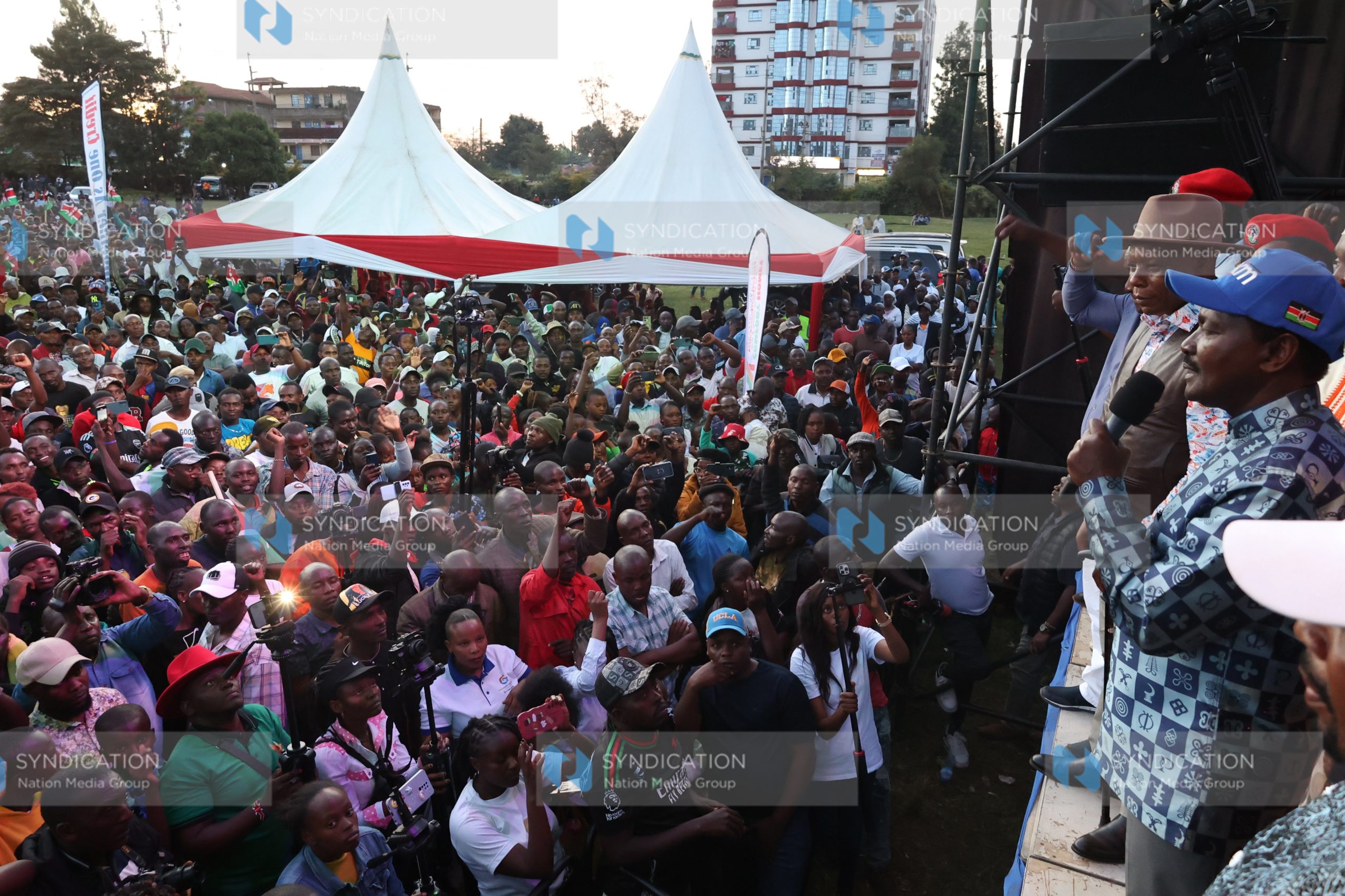 Former president Uhuru Kenyatta’s birthday celebrations