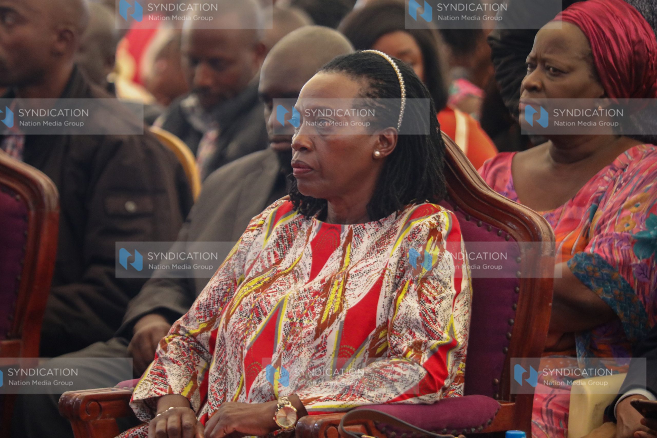 Martha Karua at the Cathedral of Praise Ministry International