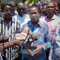 Wiper leader Kalonzo Musyoka addresses journalists