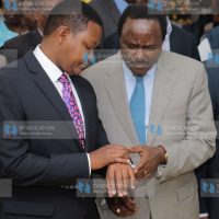 Kalonzo Musyoka and Machakos Governor Alfred Mutua