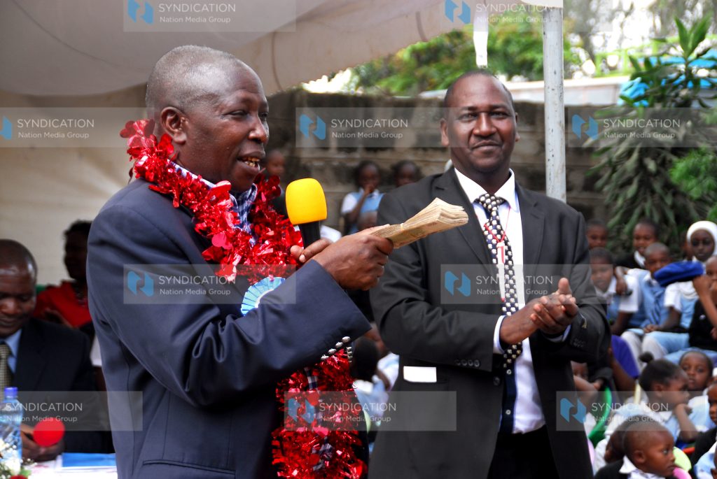 Starehe Member of Parliament Maina Kamanda (left)