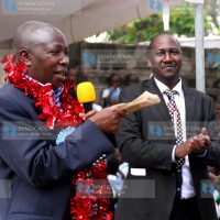 Starehe Member of Parliament Maina Kamanda (left)