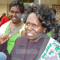 Higher Education Minister Prof. Margaret Kamar addresses the press