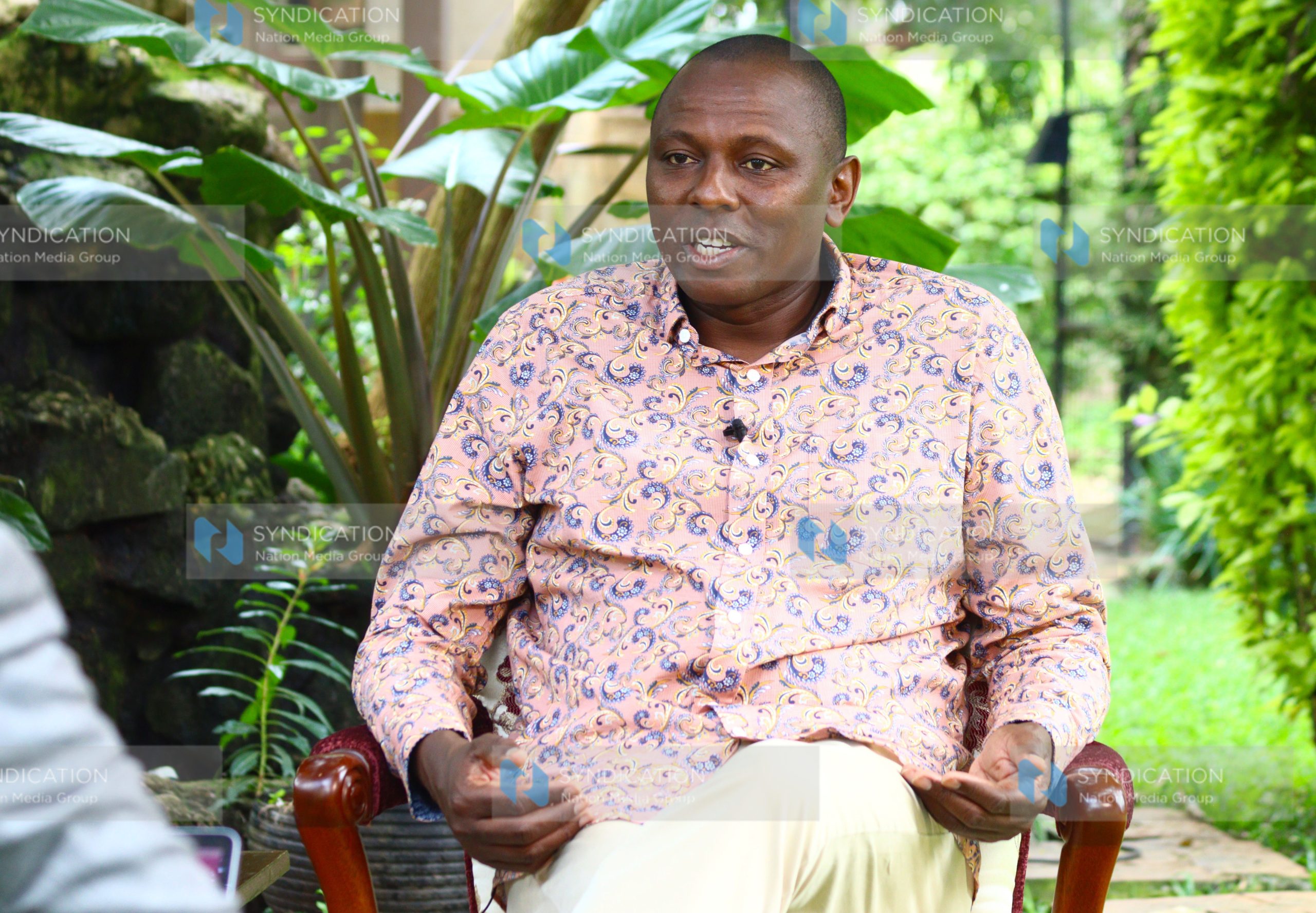 Kimani Ichung’wah during an interview