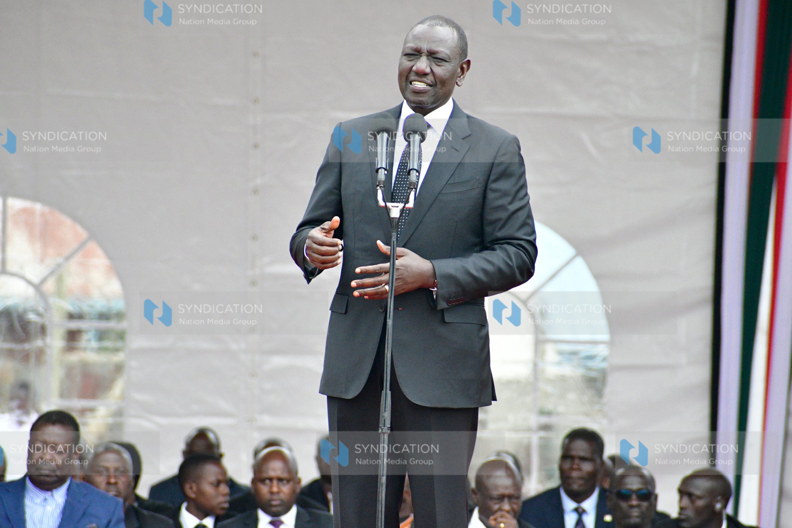 Burial service of the late marathoner Kelvin Kiptum