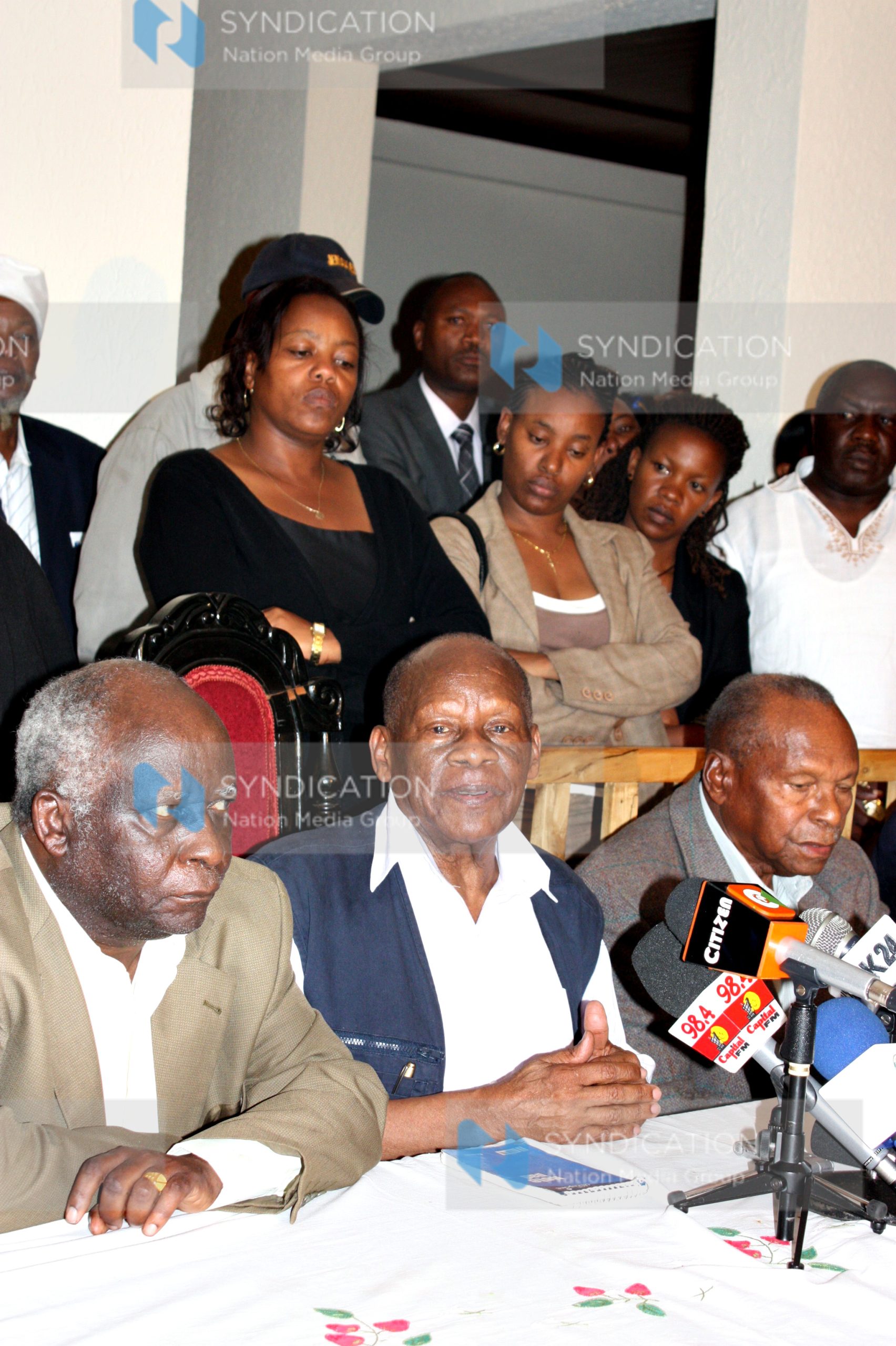 Press on the Late Kirima’s burial