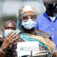 Sports CS Amina Mohamed addresses journalists