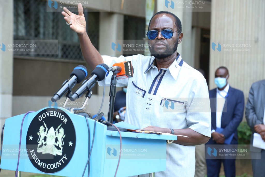 Anyang’ Nyong’o issues a covid-19 response situation update