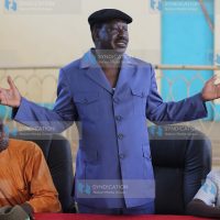 Former Prime Minister Raila Odinga