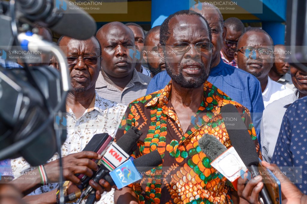 Kisumu County Governor, Professor Peter Anyang' Nyong'o