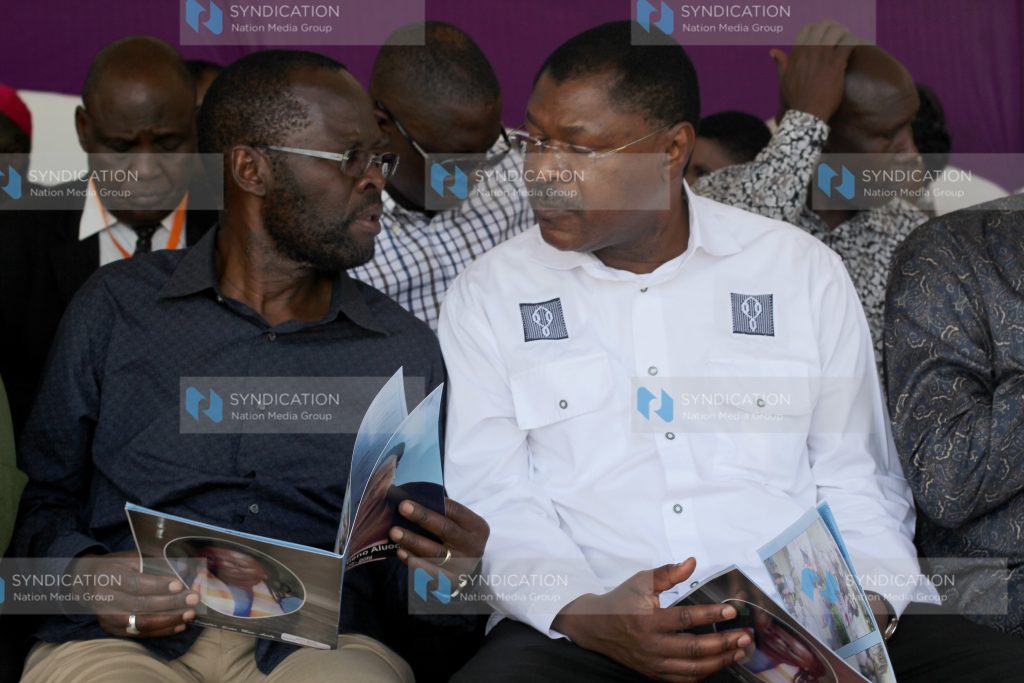 Burial ceremony of the late Joyce Atieno Aluoch