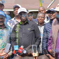 The united opposition during a press briefing